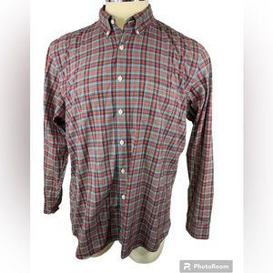 J Crew Long Sleeve Button Up Shirt Men’s XL (17-17 1/2)